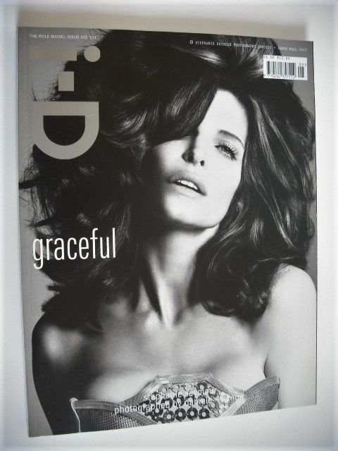i-D magazine - Stephanie Seymour cover (Fall 2012 - Issue 321)
