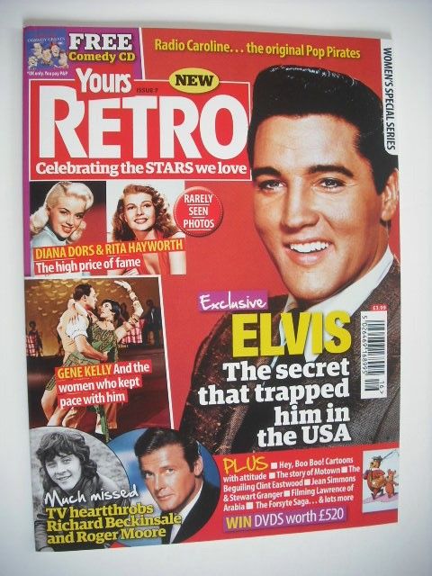 Yours Retro magazine - Elvis Presley cover (Issue 7)