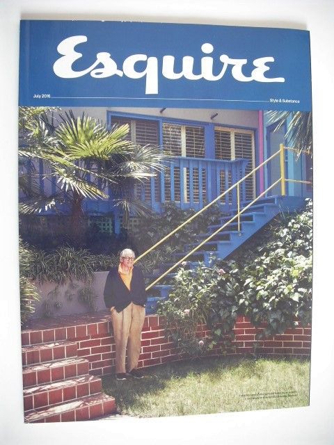 Esquire magazine - David Hockney cover (July 2016 - Subscriber's Issue)