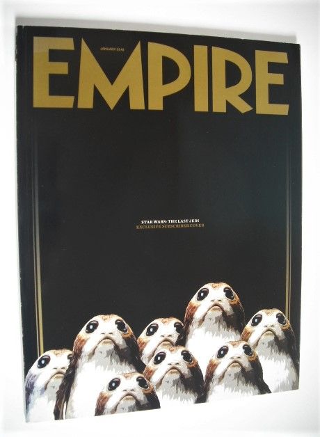 <!--2018-01-->Empire magazine - The Last Jedi - Daisy Ridley as Rey cover (
