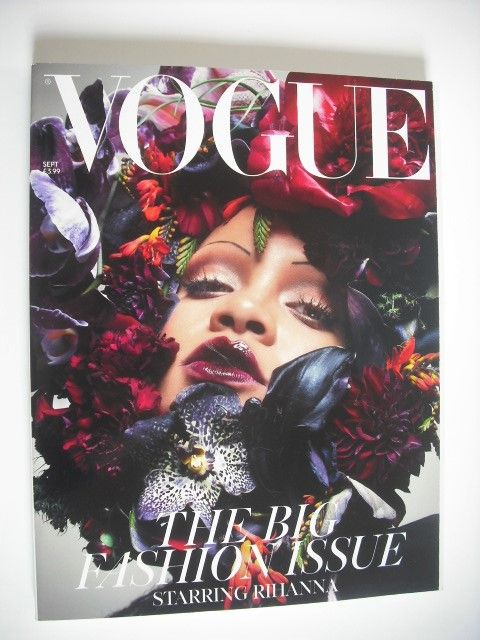 British Vogue magazine - September 2018 - Rihanna cover