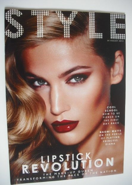 <!--2013-08-25-->Style magazine - Lipstick Revolution cover (25 August 2013