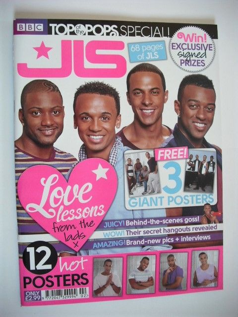 <!--2011-11-->Top Of The Pops magazine - JLS cover (November 2011 - Special