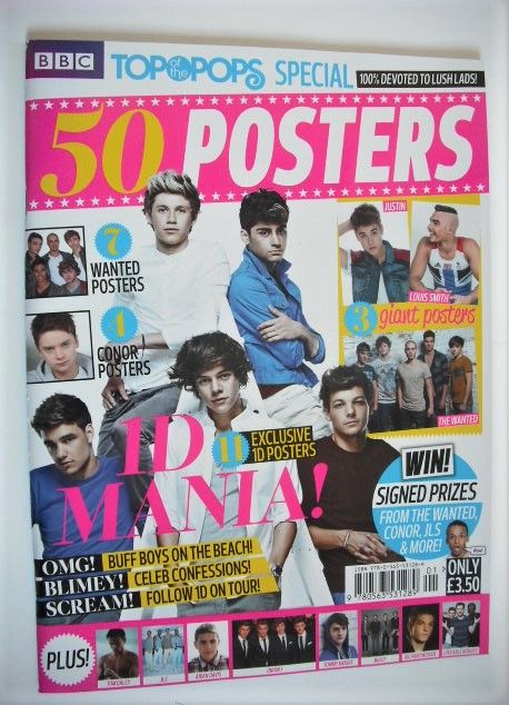 <!--2012-12-->Top Of The Pops magazine - One Direction cover (December 2012