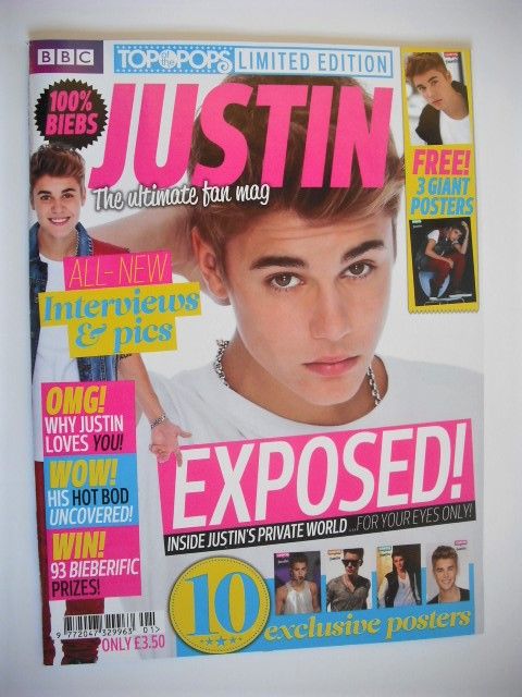<!--2013-02-->Top Of The Pops magazine - Justin Bieber cover (February 2013