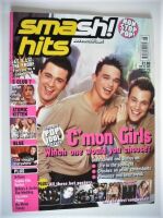 <!--2002-02-19-->Smash Hits magazine - Gareth, Will and Darius cover (19 February 2002)