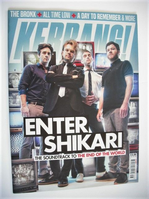 Kerrang magazine - Enter Shikari cover (23 September 2017 - Issue 1689)
