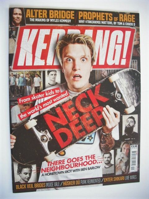 <!--2017-10-07-->Kerrang magazine - Neck Deep cover (7 October 2017 - Issue