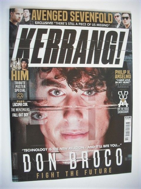 Kerrang magazine - Don Broco cover (3 February 2018 - Issue 1707)