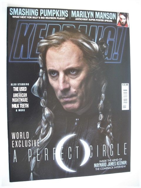 <!--2018-02-10-->Kerrang magazine - A Perfect Circle cover (10 February 201