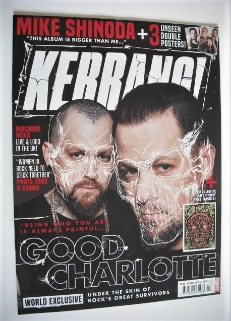 Kerrang magazine - Good Charlotte cover (2 June 2018 - Issue 1724)