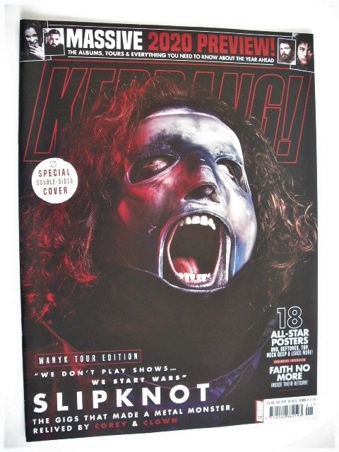 <!--2020-01-04-->Kerrang magazine - Slipknot cover (4 January 2020 - Issue 