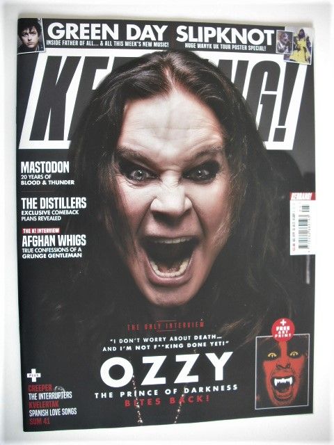Kerrang magazine - Ozzy Osbourne cover (1 February 2020 - Issue 1809)