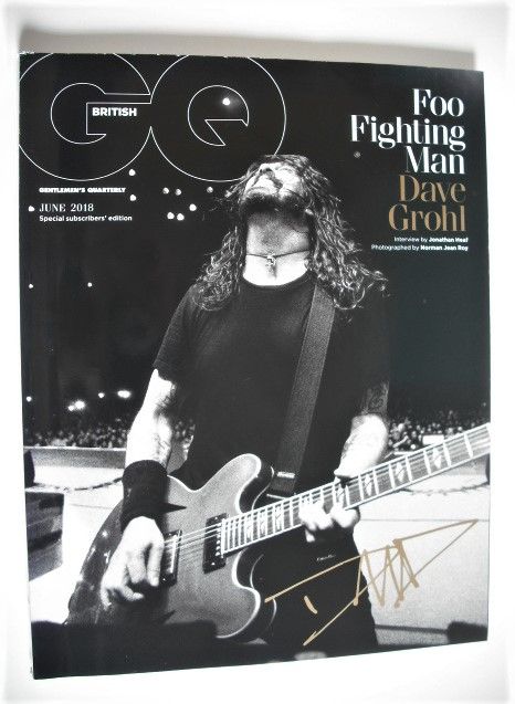 British GQ magazine - June 2018 - Dave Grohl cover (Subscriber's Issue)