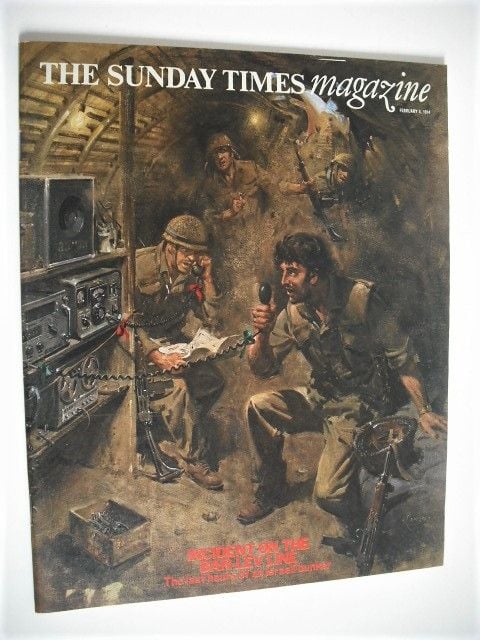 The Sunday Times magazine - Israeli Bunker cover (3 February 1974)