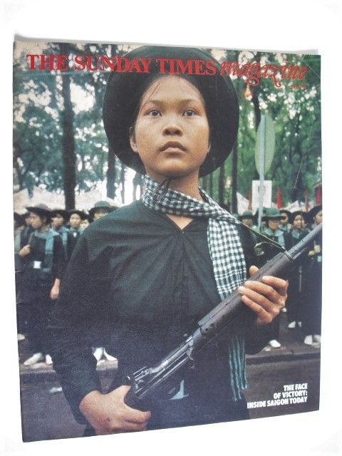 The Sunday Times magazine - Inside Saigon cover (6 July 1975)