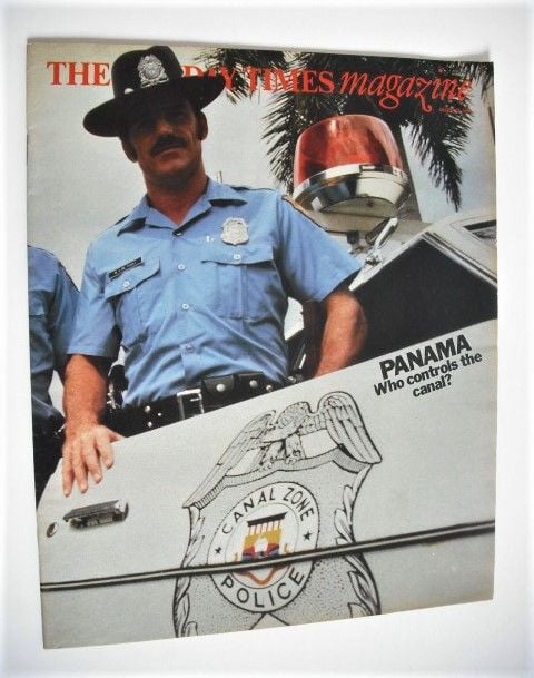 The Sunday Times magazine - Panama cover (24 August 1975)
