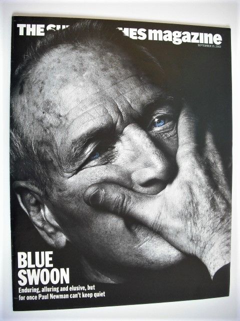 The Sunday Times magazine - Paul Newman cover (15 September 2002)