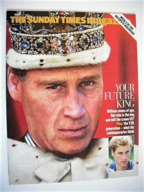 <!--2003-06-15-->The Sunday Times magazine - Prince William cover (15 June 