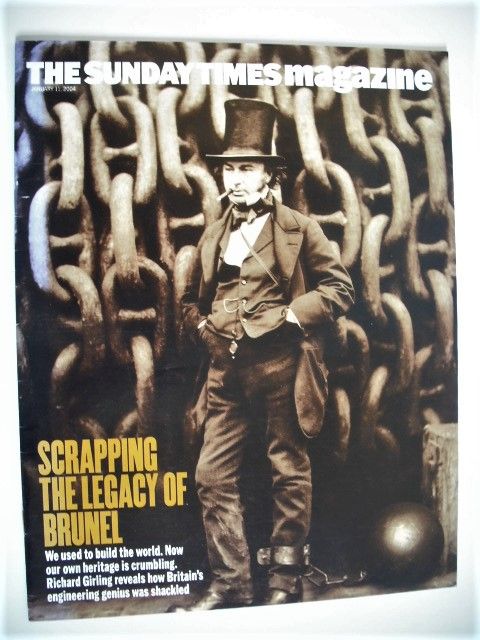 The Sunday Times magazine - Scrapping The Legacy of Brunel cover (11 January 2004)