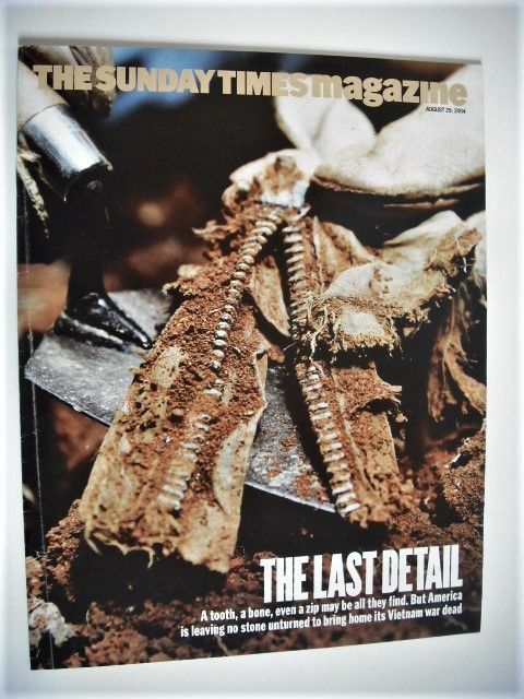 <!--2004-08-29-->The Sunday Times magazine - The Last Detail cover (29 Augu