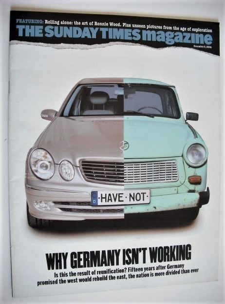 The Sunday Times magazine - Why Germany Isn't Working cover (5 December 2004)