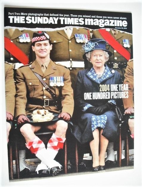 The Sunday Times magazine - One Year One Hundred Pictures cover (26 December 2004)