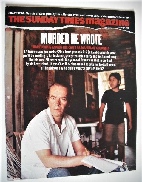 The Sunday Times magazine - Murder He Wrote cover (6 February 2005)
