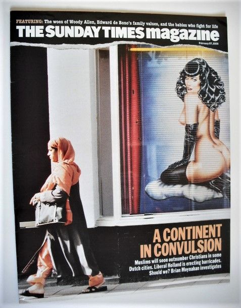 The Sunday Times magazine - A Continent In Convulsion cover (27 February 2005)