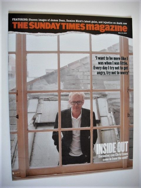 <!--2005-03-06-->The Sunday Times magazine - Chris Evans cover (6 March 200