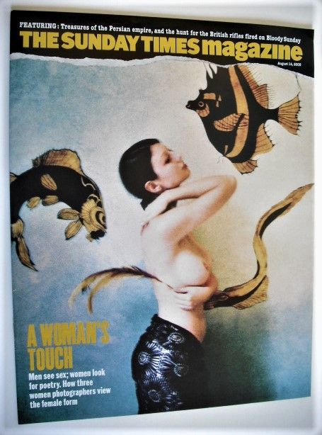 <!--2005-08-14-->The Sunday Times magazine - A Woman's Touch cover (14 Augu