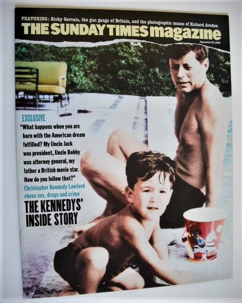 The Sunday Times magazine - The Kennedys' cover (25 September 2005)