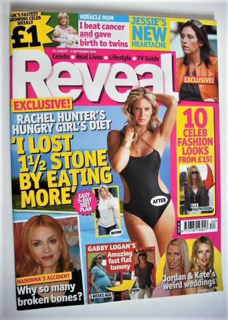 <!--2005-08-27-->Reveal magazine - Rachel Hunter cover (27 August - 2 Septe