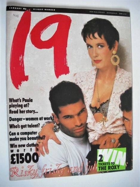<!--1988-01-->19 magazine - January 1988 - Paula Yates cover