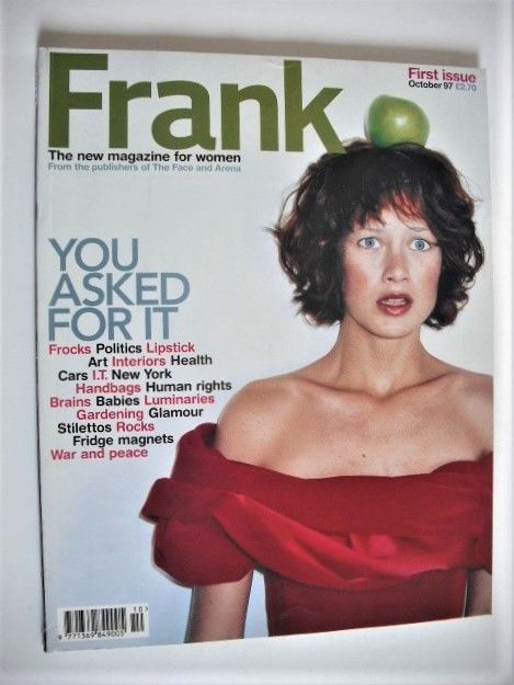 Frank magazine - Carolyn Murphy cover (October 1997 - Issue 1)