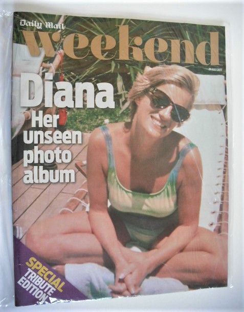Weekend magazine - Princess Diana cover (29 July 2017)