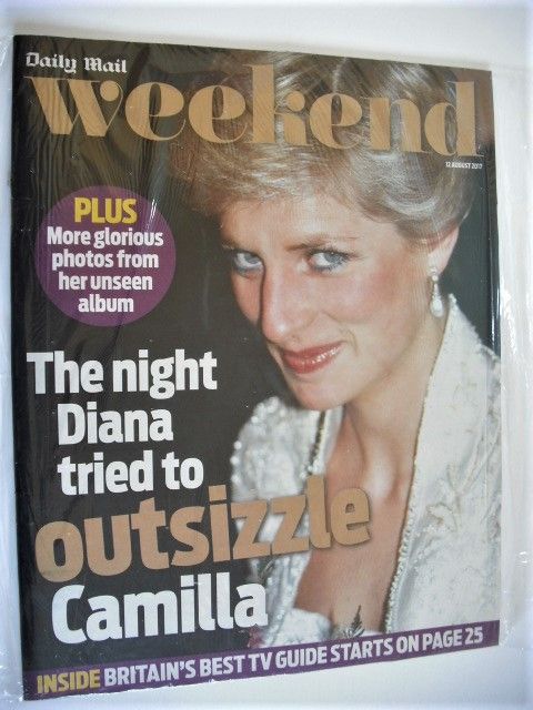 Weekend magazine - Princess Diana cover (12 August 2017)