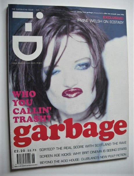 i-D magazine - Shirley Manson cover (June 1996)