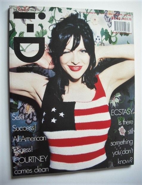i-D magazine - Courtney Love cover (April 1997)