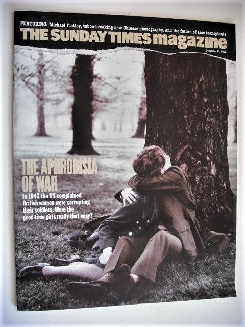 The Sunday Times magazine - The Aphrodisia Of War cover (11 December 2005)