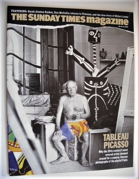 The Sunday Times magazine - Tableau Picasso cover (12 March 2006)