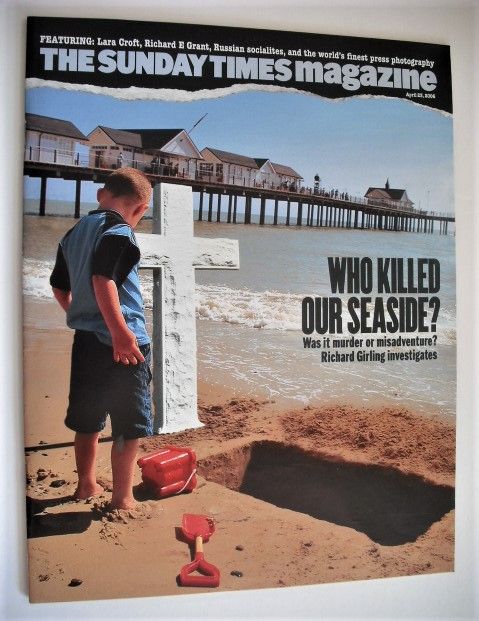 The Sunday Times magazine - Who Killed Our Seaside cover (23 April 2006)