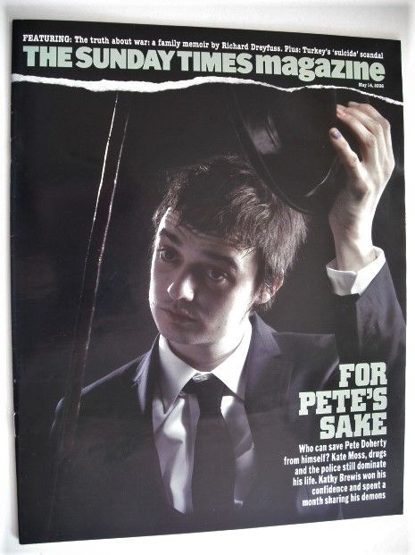 The Sunday Times magazine - Pete Doherty cover (14 May 2006)