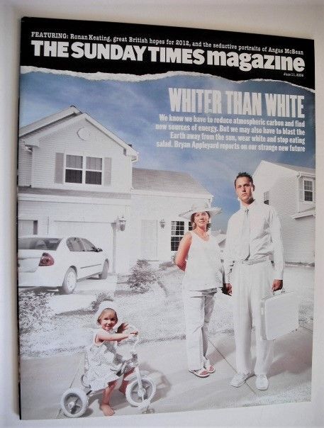 The Sunday Times magazine - Whiter Than White cover (11 June 2006)