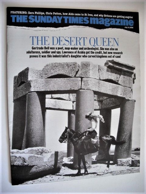 <!--2006-07-16-->The Sunday Times magazine - The Desert Queen cover (16 Jul