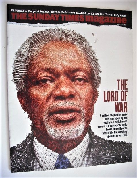 <!--2006-10-01-->The Sunday Times magazine - Kofi Annan cover (1 October 20