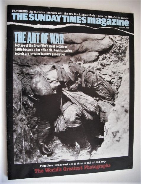 The Sunday Times magazine - The Art Of War cover (8 October 2006)