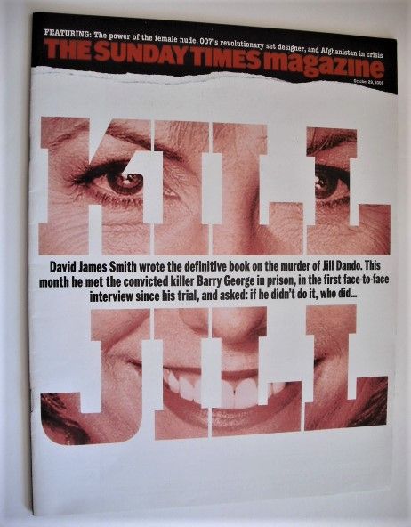 The Sunday Times magazine - Jill Dando cover (29 October 2006)