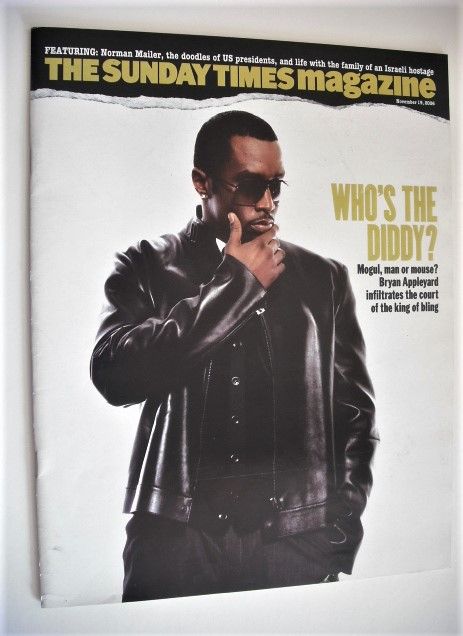 <!--2006-11-19-->The Sunday Times magazine - P Diddy cover (19 November 200