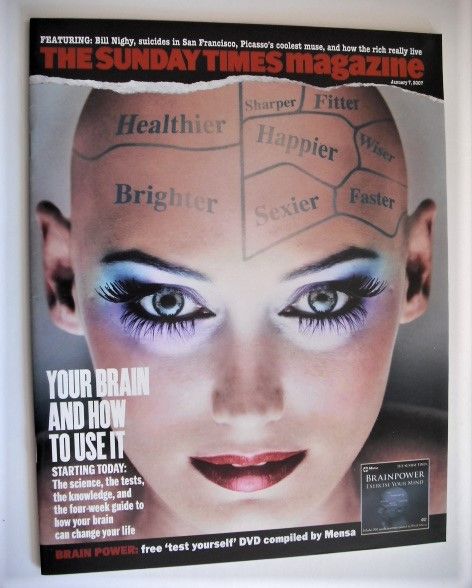 The Sunday Times magazine - Your Brain And How To Use It cover (7 January 2007)
